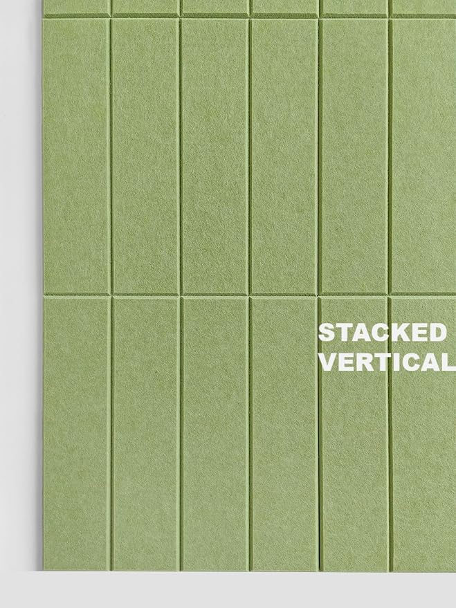 DECORITA Felt Bulletin Board Tiles | Modern Cork Board Alternative | Large Cork - Image 4