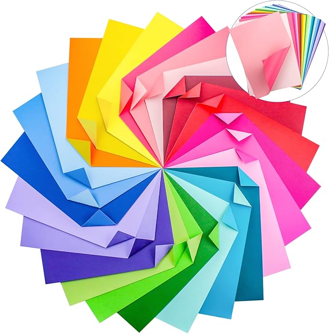 60 sheets Color Cardstock, 28 Assorted Colors 250 gsm A4 Size, Double Sided Printing Cardstock Paper, Premium Thick Card Stock for Card Making, Craft, Scrapbooking, Party Decors, Kids School Supplies-DeskLoop Office