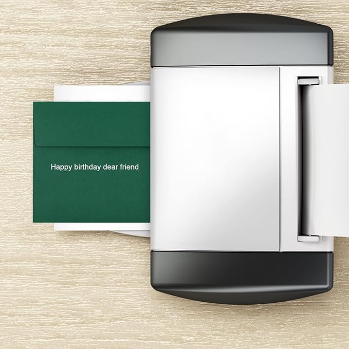 70 Pack A2 Dark Green Envelopes - Self Seal for Photos, Invitations, Greeting Cards & 4.5x5.5 Cards-DeskLoop Office