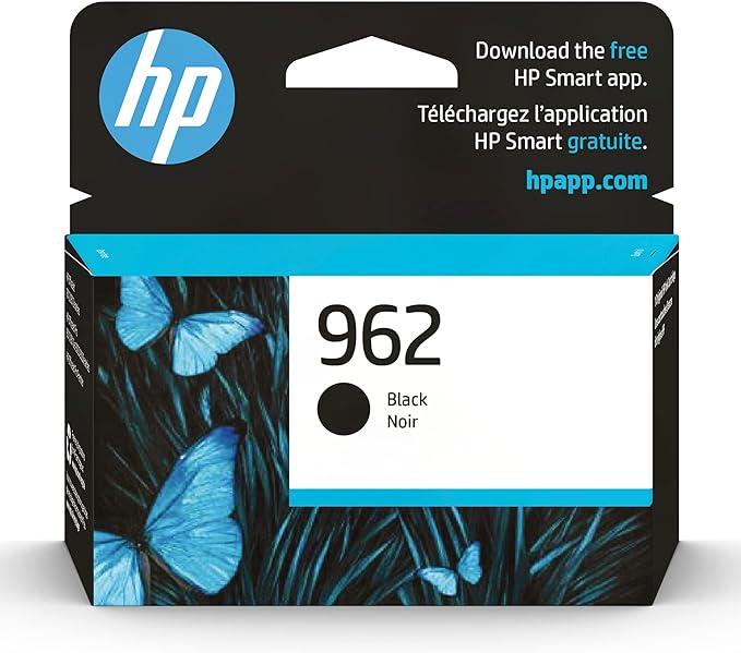 HP 962 Black Ink Cartridge for HP Printers | Works With Printer Series: OfficeJet 9010, Pro 9020 | Eligible for Instant Ink | 3HZ99AN-DeskLoop Office