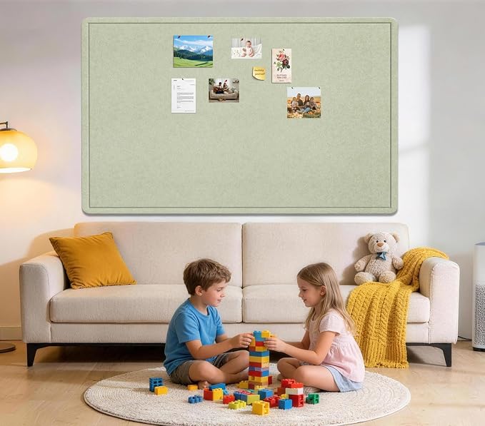 Extra Large Bulletin Board, 96 X 48 inches Cork Board - Image 8