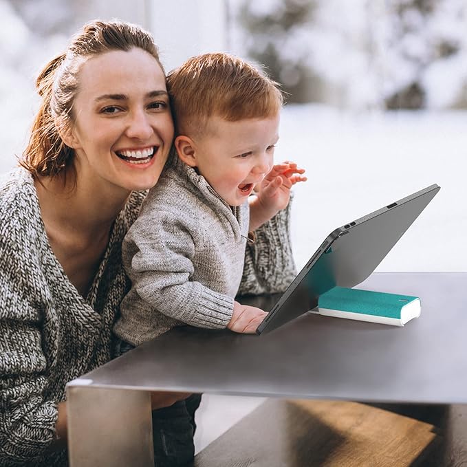 CLICK CLEAN Touchscreen Mist Cleaner, Screen Cleaner, All in One Screen Cleaner Spray with Microfiber and Phone Stand for All Phones, Laptop and Tablet Screens (Blue)-DeskLoop Office