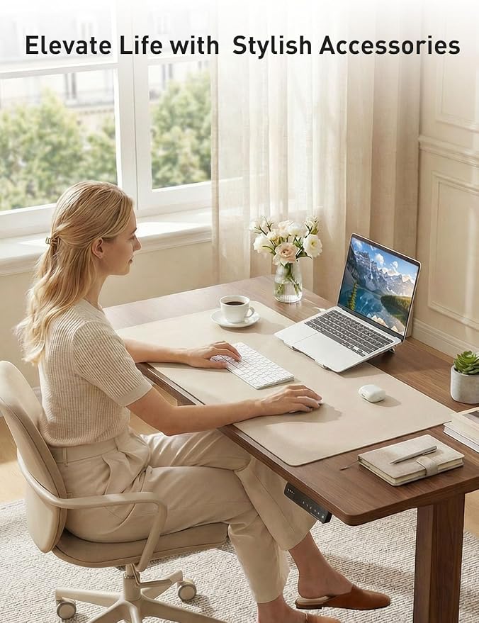 Aothia Faux Leather Desk Mat - Image 8