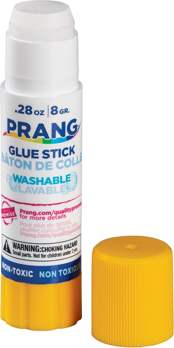 Prang Washable Glue Stick, Clear.28 Oz, 1 Count-DeskLoop Office