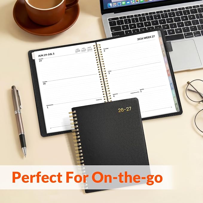 SUNEE 2026-2027 Weekly & Monthly Planner 6.4"x8.5" - Image 7