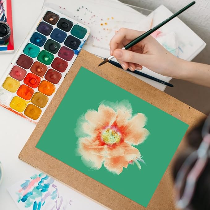 OcePor 100 Sheets Christmas Green Cardstock Paper, Colored Printer Paper 8.5 x 11, Card Stock Thick Construction for Craft,Scrapbook,Office Printing, Invitations, Certificates,92 lb/250gsm-DeskLoop Office