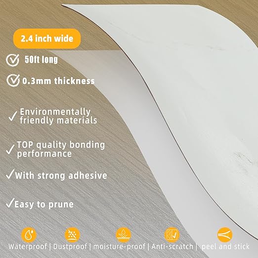 GSCIT Club Wood Grain Repair Tape, 2.4 inch X 50ft Self Adhesive Marble Grain Repair Patch for Tables, Chairs, Baseboards, Doors, Windows, Floors, Handicraft DIY.-DeskLoop Office