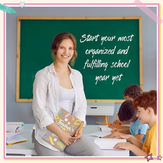 Fuyoooo Teacher Record Book Teacher Grade Books 2026-2027 Spiral Bound Record - Image 7