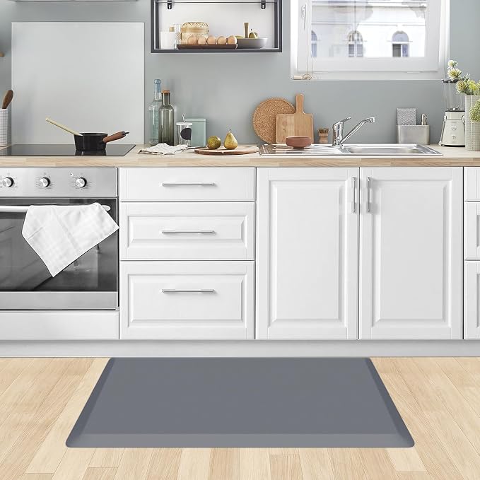 KitchenClouds Kitchen Mat Cushioned Anti Fatigue Rug 20"x32" Water Resistant - Image 7