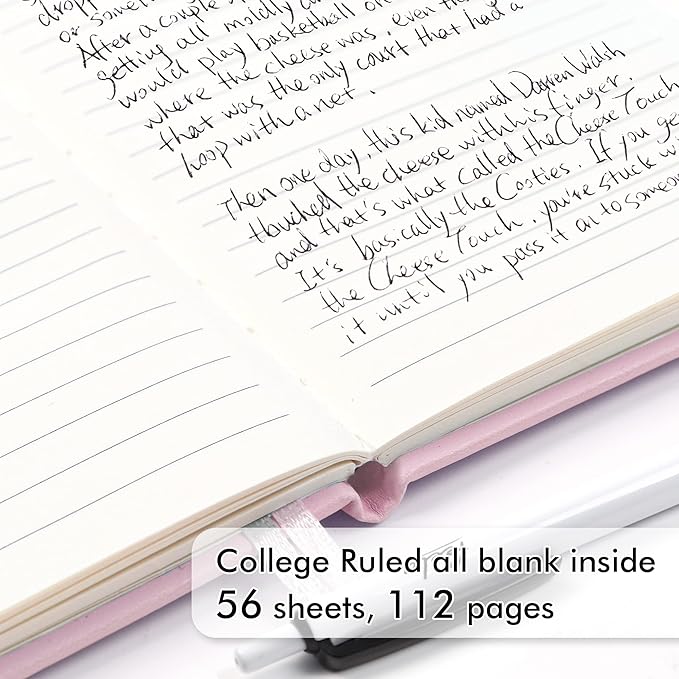 feela 15 Pack Pocket Small Notebooks Bulk, Mini Cute Memo Notepads Hardcover College Ruled Lined Journals with Pen Holder for Women Girls Office School, with 15 Black Pens, 3.5”x 5.5”, A6, Rose Pink-DeskLoop Office