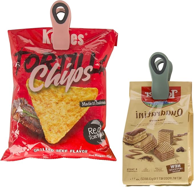 Chip Clips, Bag Clips, Magnetic Bread Food Package - Image 6