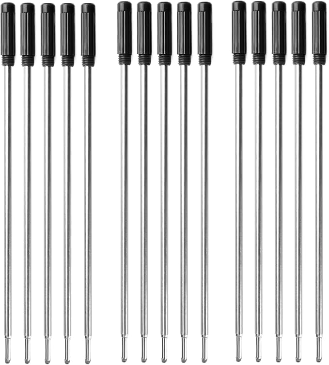 0.7 mm Ballpoint Ink Twist Pen Refills, Stationery Compatible - Image 7