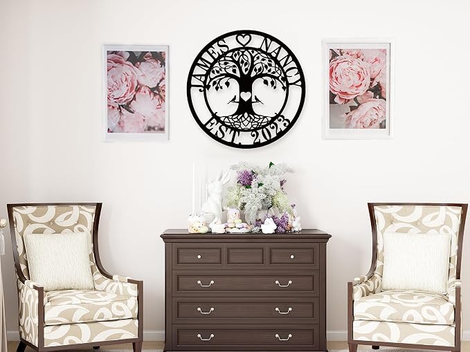 Metal Name Signs Personalized, Personalized Wedding Gifts, Metal Love Birds - Image 5
