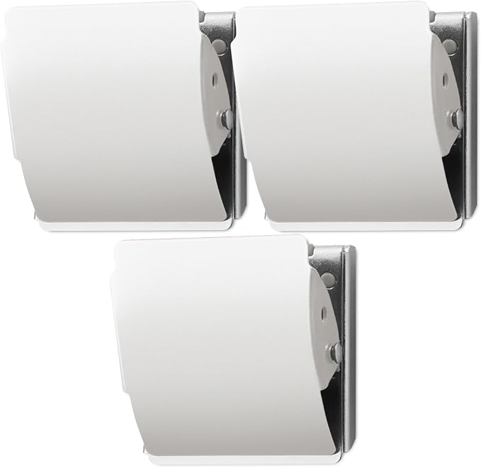 Plus Extra Strong Magnetic Clips, Large White - Image 7