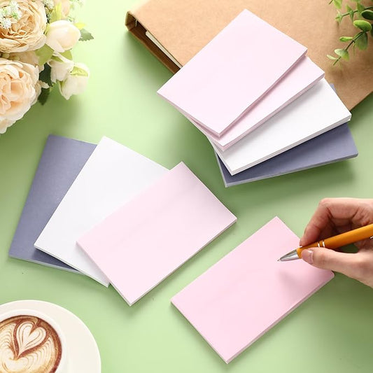 Fainne 8 Pack Sticky Notes Bulk Back to School Supplies Self Stick Note Pads Paper Memo for Office First Day of School Student Teacher Essentials (3 x 5 Inch,Mixed Color)-DeskLoop Office
