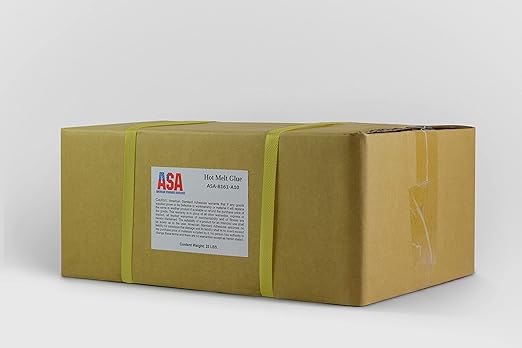 ASA Full Size Hot Glue Sticks for Glue Gun - 7/16" x 10" | High-Strength Hot Gun Sticks Adhesive for Corrugated Materials | Industrial Grade for Packaging & Woodworking | Pack of 472-DeskLoop Office