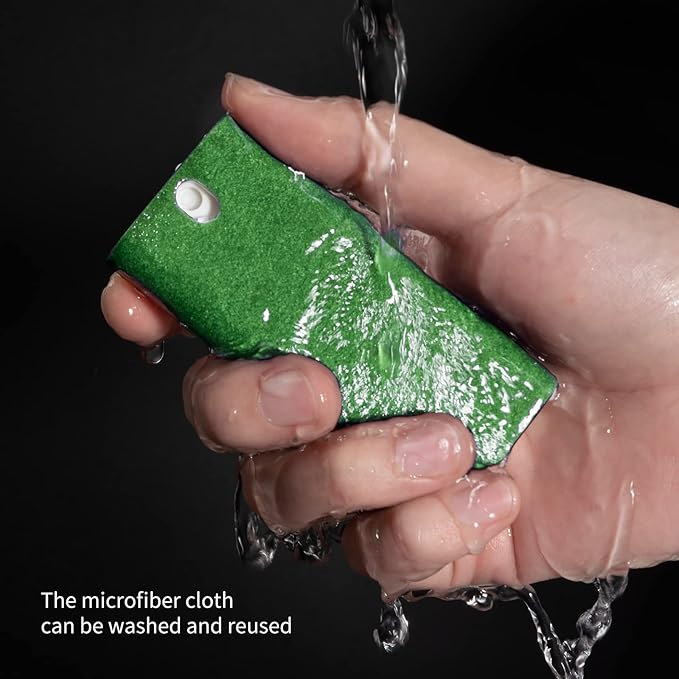 CLICK CLEAN Touchscreen Mist Cleaner, Screen Cleaner, All in One Screen Cleaner Spray with Microfiber and Phone Stand for All Phones, Laptop and Tablet Screens (Green)-DeskLoop Office