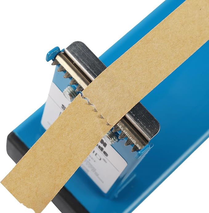 U.S. Solid Desktop Multi-Roll Tape Dispenser - 1.5 Inch Wide, 1 or 3 Inch Core, Iron, Blue-DeskLoop Office