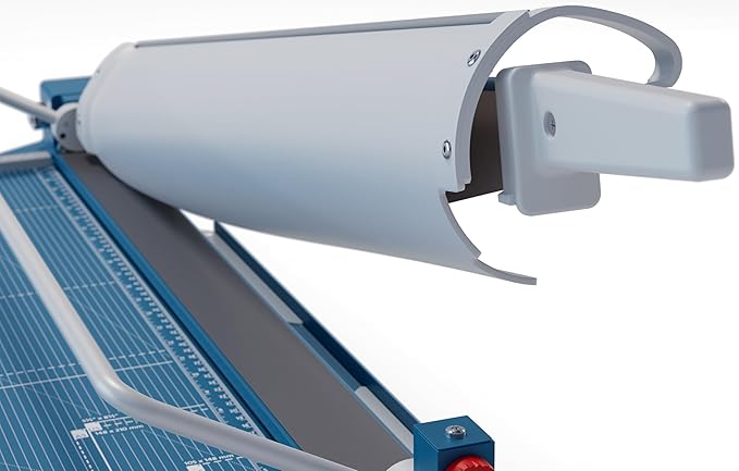 Dahle 569 Premium Guillotine Trimmer, 27" Cut Length, 35 Sheet Capacity, Self-Sharpening Blade, Manual Clamp, w/Safety Guard-DeskLoop Office