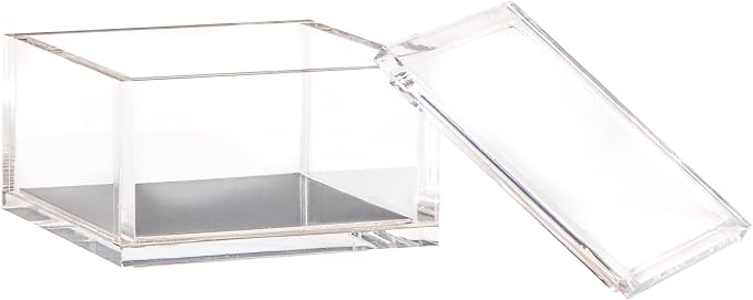 OfficeGoods Acrylic Desk Organizer w/Silver Base – Functional & Elegant Odds & - Image 9