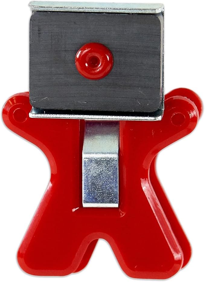 The Pencil Grip Magnet Man People Shaped Magnet Clips, Assorted Color, Set of 12, TPG-13212P-DeskLoop Office