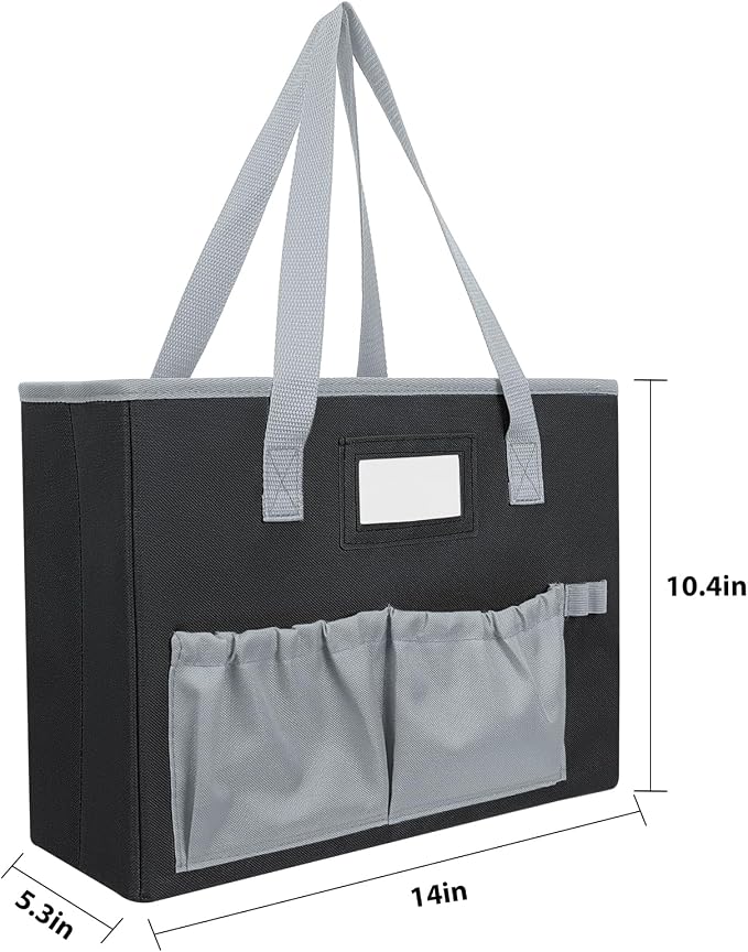 abcxgood Desktop File Organizer Box, Collapsible Hanging Filing Box, Home - Image 6