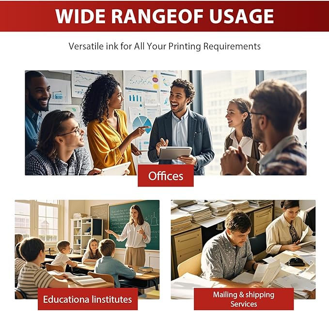 SL-870-1 XXL Fluorescent Red Ink Cartridge Compatible for PB New SendPro Mailstation Postage Meter (CSD1) - 2 Pack(18ML) 18ML-DeskLoop Office