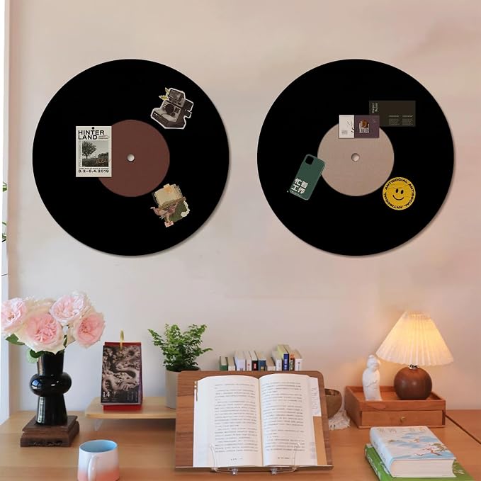 Vinyl Record Felt Bulletin Board - Image 6