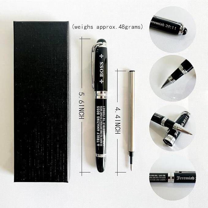 Boss Office Gifts Pen - Engraving Gift for Boss, Director or Colleague-DeskLoop Office