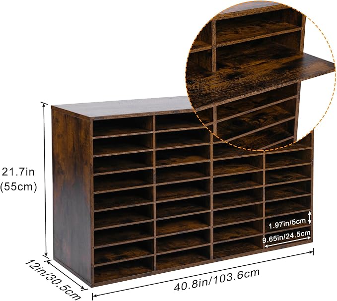 EasyPAG Wooden Literature Organizer - Image 8