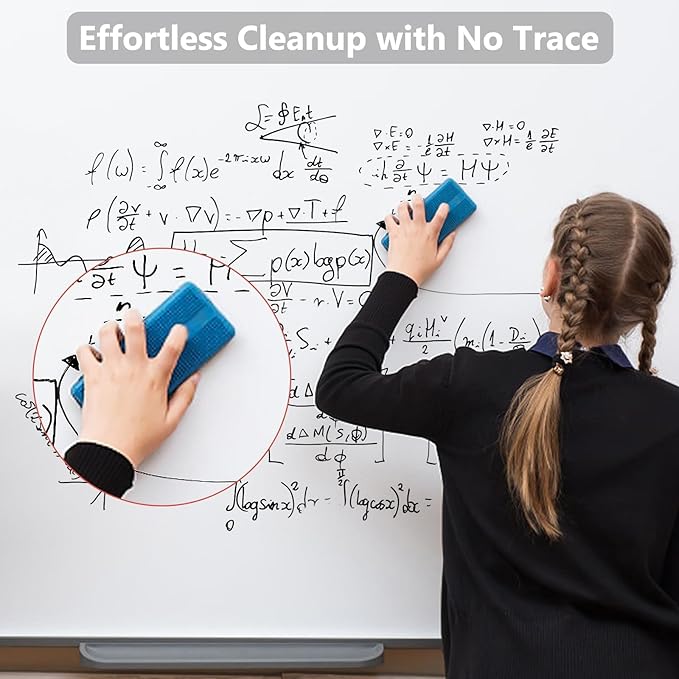 SFAIH Fine Tip Dry Erase Markers - 144 Pack Black Whiteboard Erasable Markers Bulk for Kids Adults, Ideal for Classroom School Office Home Use on White Board, Non-Toxic Easy Clean-DeskLoop Office