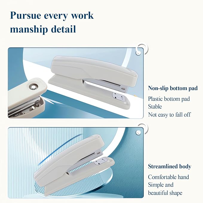 M&G Desktop Stapler with 25 Sheet Capacity, Two Binding Modes, Basic Stapler - Image 7