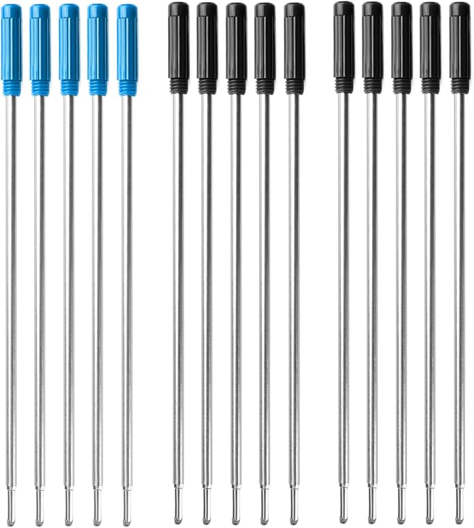 0.7 mm Ballpoint Ink Twist Pen Refills, Stationery Compatible - Image 7