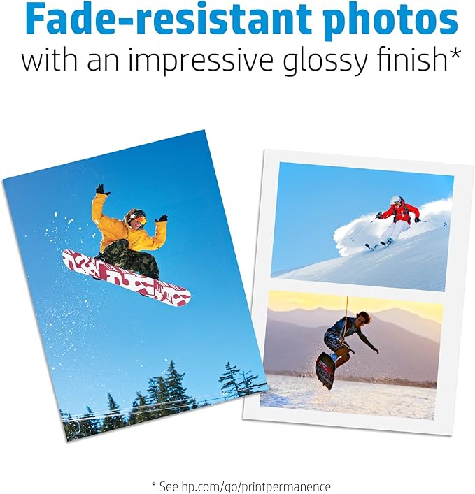 HP Advanced Photo Paper, Glossy, 8.5x11 in, 50 sheets (Q7853A)-DeskLoop Office
