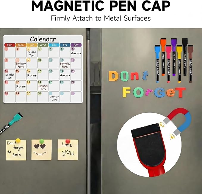 Magnetic Dry Erase Markers Fine Tip - Image 7