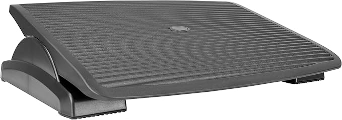Mount-It! Ergonomic Footrest for Office or Home | Under Desk Tilting Footrest | Adjustable Desk Foot Rest with Massaging Surface and 3 Tilt Positions-DeskLoop Office