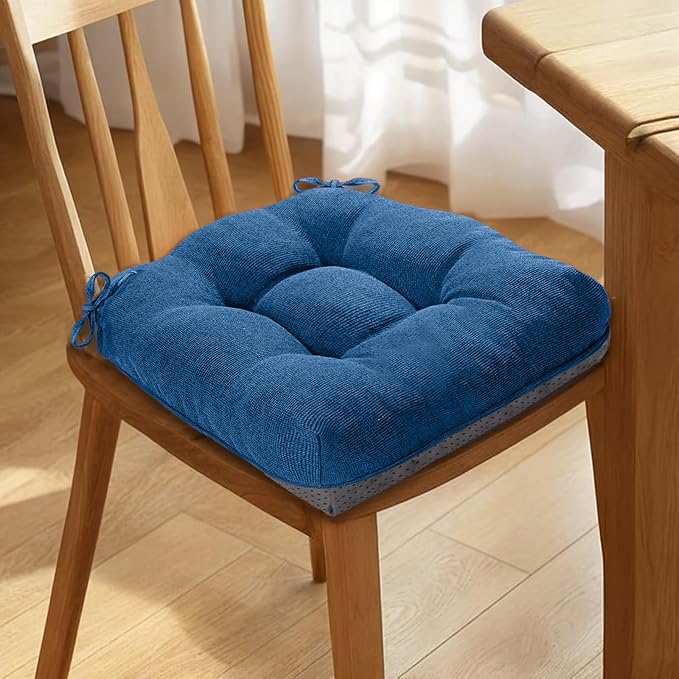 MAGIC ELEPHANT Chair Cushions for Dining Chairs, Memory Foam Kitchen Chair - Image 7