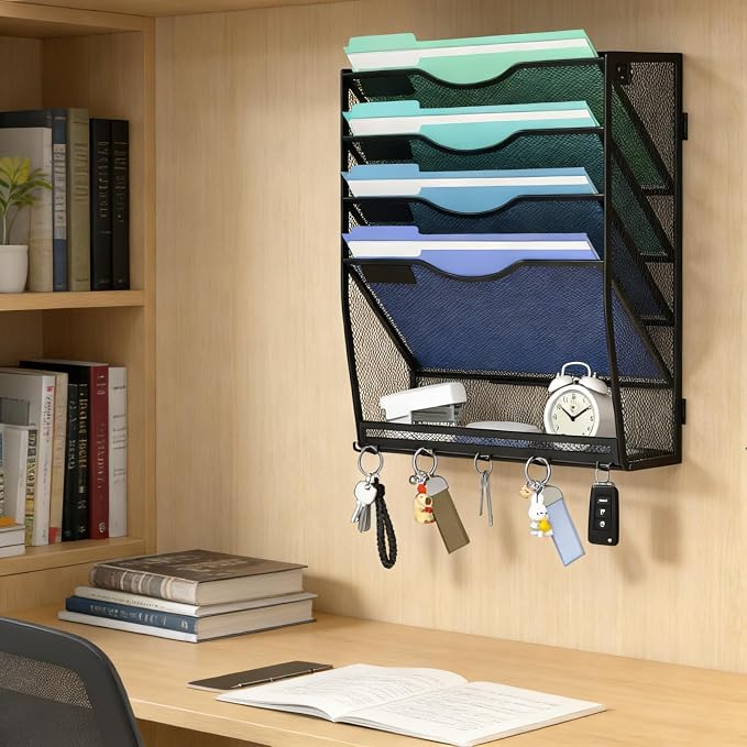 Gawerk 5-Tier Hanging Wall File Organizer - Image 6