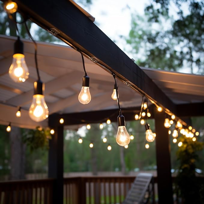 Hetyue Hooks for Outdoor String Lights Clips: 26Pcs Heavy Duty Light Hook - Image 7