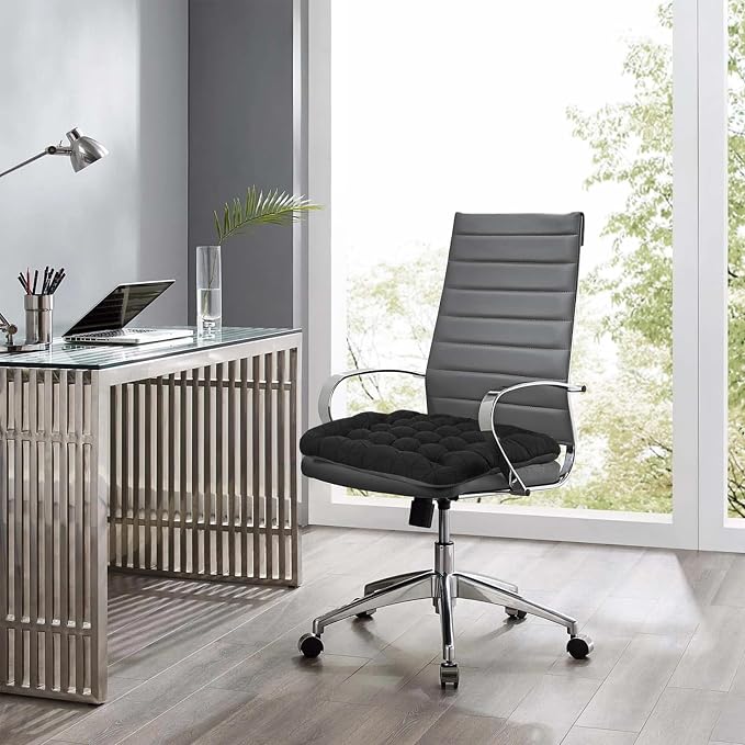BUYUE Good Support Office Chair Cushion, Luxury Jacquard - Image 6
