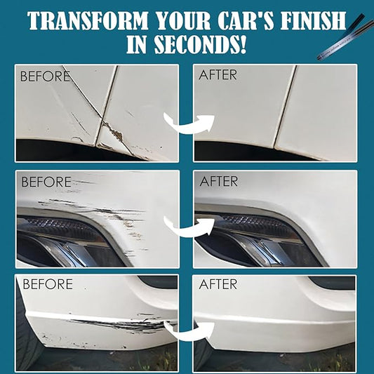 All Cars Magic Pen, Car Scratch Remover, Quick Fix for Scratches and Paint Damage, Weatherproof Fits All Car Colors (2pcs)-DeskLoop Office