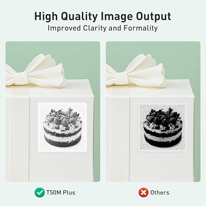 SUPVAN T50M Plus Bluetooth Label Maker Machine with Tape, High Printing Clarity, Versatile App with 40+ Fonts and 450+ Icons, Inkless Labeler for Business, Home, Office Organization, Green-DeskLoop Office