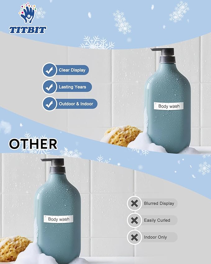 18 Pack Compatible with Brother P Touch Label Maker Tape Work for P Touch PT-D220 PTD220 PT-D210 PTD210 PT-H103w,12mm 0.47" Laminated White Label Tape TZe-231,1/2" Black on White, for PTH100 PTD400AD-DeskLoop Office