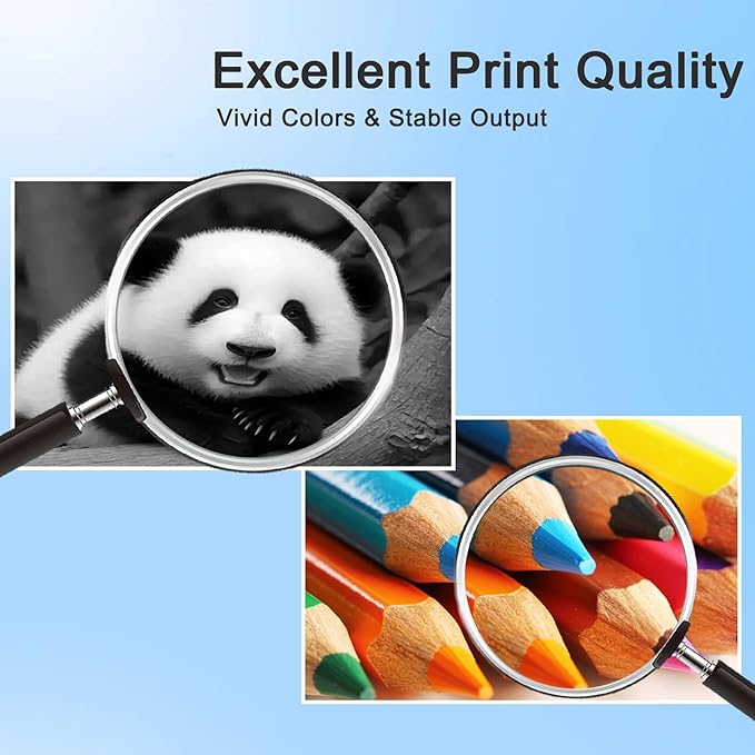 LC3017 LC-3017 High Yield Color Ink (BK/C/M/Y) 4-Pack (LC3017BK, LC3017C, LC3017M, LC3017Y One each) Replacement for Brother LC3017 Ink Cartridges MFC-J5330DW MFC-J6530DW MFC-J6530DW Printer, LC3017XL