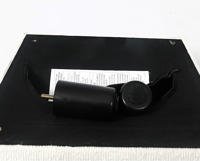 Joveco Small Foot Stool Ottoman, Cotton Line Square Footstool Upholstered Footrest Foot Rest for Chair, Under Desk, Office, Living Room, Pinstripe White-DeskLoop Office