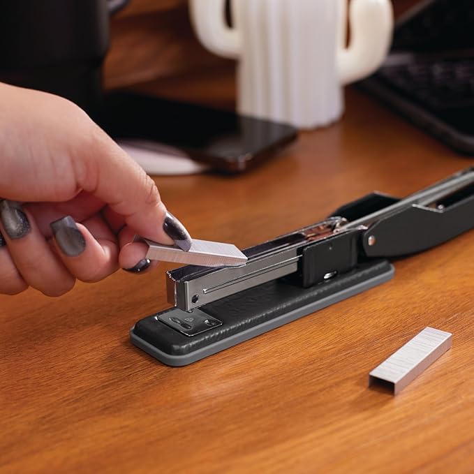 Swingline Stapler, Cub Compact Desktop Stapler, 20 Sheet Capacity, Metal, Matte Black (S701068)-DeskLoop Office