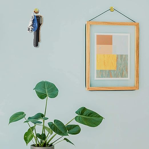 Push Pins Picture Hangers Double Headed Thumb Tacks Wall Hooks for Wall Hangings Picture Hangers Nails Small Photo Hanging Hook Pins for Home Office Photo Decor(Gold,25 Pieces)-DeskLoop Office