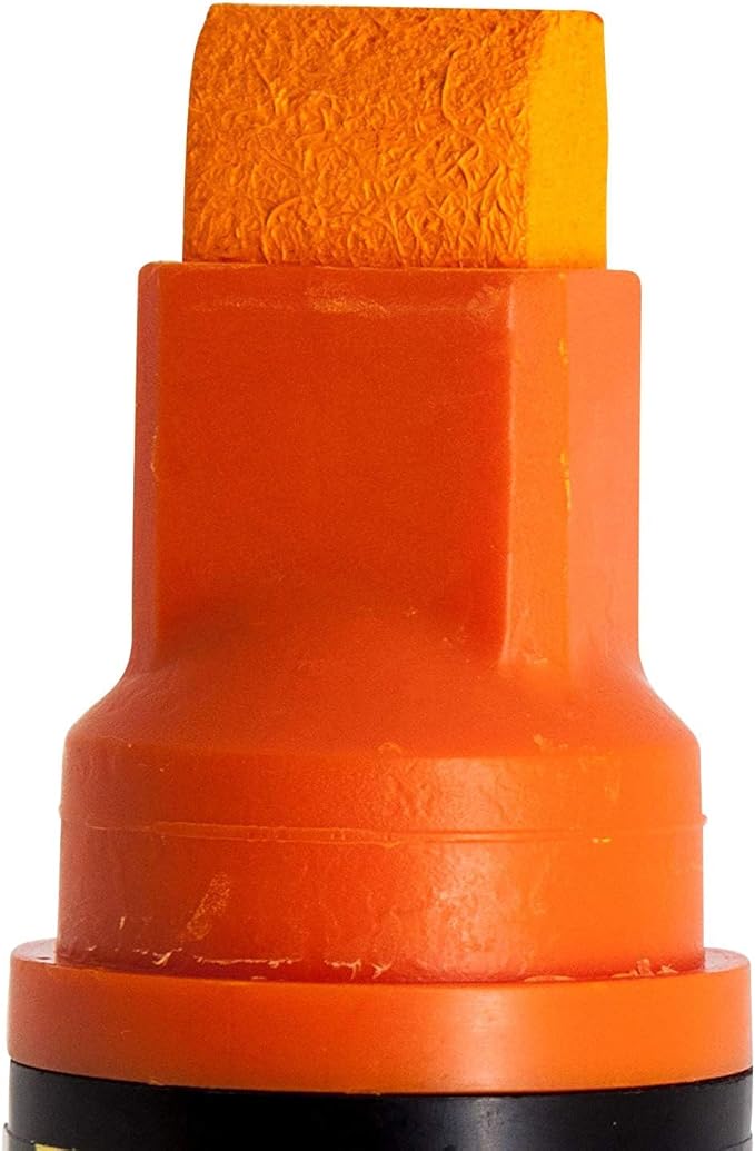 Window Markers for Glass Washable Car Window Paint Pen- Dry Erase Liquid Chalk Marker Car Decorations on All Surfaces, Tire, Windshield - Auto Marker, Autowriter, Rain Resistant (Orange, Jumbo Tip)-DeskLoop Office