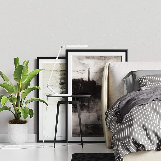 JKSWT Desk Lamp, for Eye Care, Dimmable Table Lamp with 5 Colour Modes, 72 LEDs with USB Charging Port, Touch Control and Memory Function, Office Lamp-DeskLoop Office