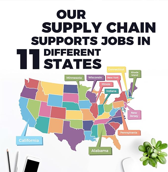 Sproutbrite 18 Month Desk Calendar 17" x 11.5" Medium Size Desktop Monthly Planner with To-Do List and Notes, Home, Office School Desk Calendar (July 1 PACK)-DeskLoop Office